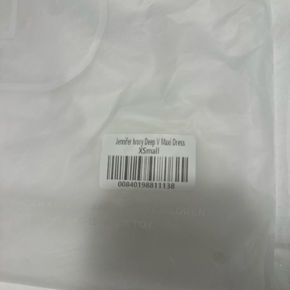 BALTIC born white dress size XS NEW WITH TAGS!!!